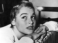 Урсула Андресс в 1955 году   