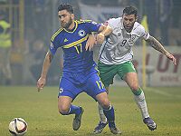 Стыковые матчи.  Боснийцы сыграли вничью со сборной Ирландии