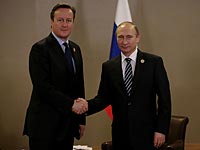 Дэвид Кэмерон и Владимир Путин на съезде G20. 16 ноября 2015 года  