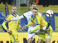 Сборная Украины сыграла вничью со Словенией и вышла в финальную часть Евро-2016
