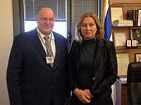 Ципи Ливни встречалась с послом России в Израиле