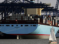 Сухогруз начал заходить в израильский порт в рамках маршрута из Китая в Атлантику по соглашению между компаниями Maersk и MSC