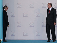 Владимир Путин и Реджеп Тайип Эрдоган на саммите G20 в Анталии. 15 ноября 2015 года