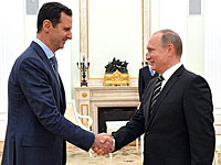 Башар Асад и Владимир Путин в Москве. 20 октября 2015 года