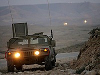 В районе Мертвого моря перевернулся армейский джип, двое солдат пострадали