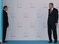 Владимир Путин и Реджеп Тайип Эрдоган на саммите G20. 15 ноября 2015 года  