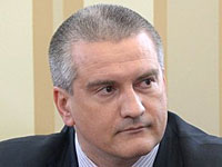 Глава Крымской республики Сергей Аксенов