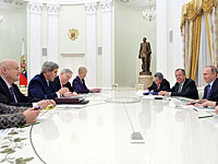Встреча Керри, Путина и Лаврова продолжалась более трех часов