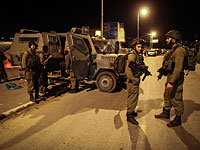 Израильские военные подверглись обстрелу к северу от Иерусалима