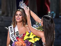 Ариадна Гутиерес на финале "Мисс Вселенная". 20 декабря 2015 года 