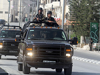 Бойцы палестинских сил безопасности в Вифлееме