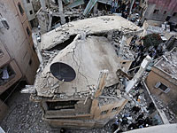 Разрушенный дом террориста (архив)