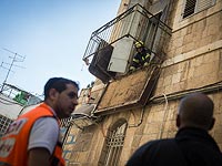 В центре Иерусалима рухнул балкон, есть пострадавшие