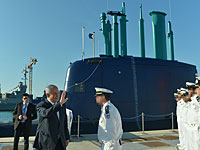 Подводный флот Израиля пополнился пятой субмариной класса "Дельфин"  