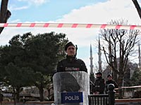 На месте теракта в Стамбуле. 12 января 2016 года