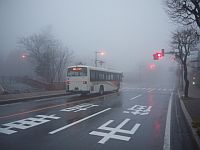 Автобус в Японии (иллюстрация)