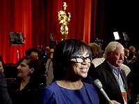 Президент Академии кинематографических искусств и наук Шерил Бун Айзекс на церемонии объявления номинантов  на 88-й Оскар. 14 января 2016 года