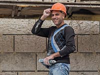 Палестинский рабочий в Бейтар-Илите