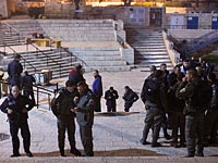 На месте теракта в районе Шхемских ворот в Старом городе Иерусалима. 30 января 2016 года   