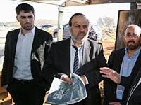 Министр по делам религий Давид Азулай посетил форпост Гиват Шорек