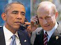 Обама и Путин обсудили по телефону ситуацию в Сирии и на Украине