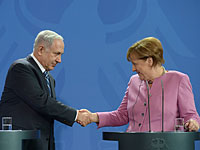 Меркель после встречи с Нетаниягу: "Сейчас не время для создания палестинского государства"