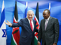 Биньямин Нетаниягу встретился с президентом Кении Ухуру Кениата