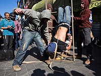 Акция против "пыток ШАБАКа". Иерусалим, декабрь 2015 года
