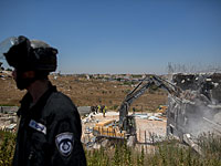 В Иудее и Самарии разрушены 16 незаконных построек, принадлежащих арабам