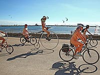 В Австралии состоялся ежегодный "голый велопробег". ФОТО