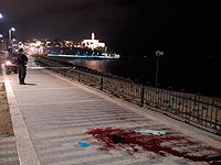 На месте теракта в Яффо. 8 марта 2016 года
