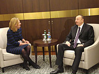 Президент Азербайджана &#8211; Ципи Ливни: "Отношения с Израилем стратегически важны для нас"