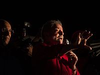 Лула да Силва на митинге сторонников в Сан-Паулу 18 марта 2016 года