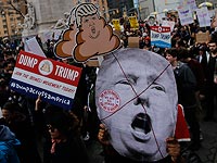 Акция противников Дональда Трампа в Нью-Йорке. 19 марта 2016 года