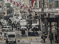 На месте теракта в Стамбуле. 19 марта 2016 года
