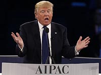 Дональд Трамп на конференции AIPAC. 21 марта 2016 года
