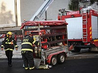 Пожар в центре Иерусалима, загорелось многоэтажное здание
