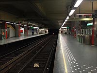 В брюссельском метро  
