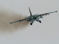 Штурмовик Су-25 потерпел крушение на Ставрополье, пилот погиб
