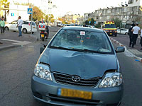 В Ашкелоне автомобиль сбил мужчину, переходившего дорогу с маленькой дочерью  