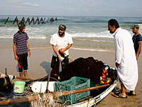 Расширена зона для рыболовства около побережья Газы