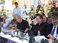 Нетаниягу и члены военно-политического кабинета посетили дивизию Иудеи и Самарии  