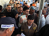 Walla: ШАБАК аннулировал сотни разрешений на работу палестинских арабов в Израиле