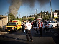 На месте теракта в 12-м автобусе в Иерусалиме 