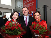 В Израиле приземлился первый рейс китайской авиакомпании "Hainan Airlines"