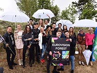 Участники конкурса "Евровидение-2016" в Израиле. Апрель 2016 года  