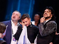 Третье место занял российский исполнитель Сергей Лазарев. Стокгольм, 14 мая 2016 г.