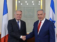Нетаниягу побеседовал с министром иностранных дел Франции. "Путь к миру лежит через прямые переговоры с палестинцами"
