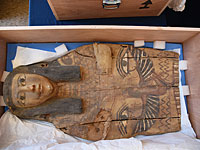 Израиль передал Египту крышки от двух древних саркофагов