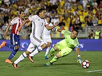Колумбийцы победили сборную Парагвая и обеспечили выход в плэй-офф 